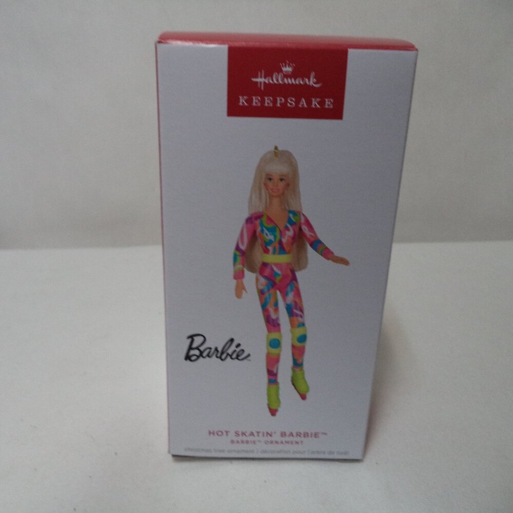 Hallmark Keepsake Christmas Tree Ornament Hot Skatin Barbie NEW NIB